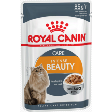 Роял Канин (Royal Canin®) д/ кошек ПАУЧ 85 гр Интенс Beauty  здор.кожа и шерсть Соус