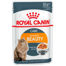 Роял Канин (Royal Canin®) д/ кошек ПАУЧ 85 гр Интенс Beauty  здор.кожа и шерсть Желе