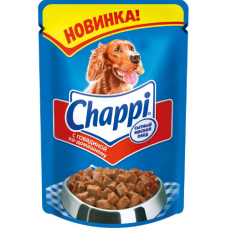 Чаппи (Chappi®) Корм д/собак Пауч 100 гр Говядина по-домашнему