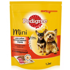Педигри (Pedigree ®) Сух. взросл собак мини Говядина 1,2 кг